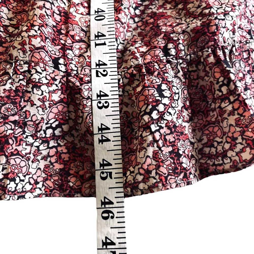 Ba&sh BA&SH Ines floral print exaggerated collar … - image 11