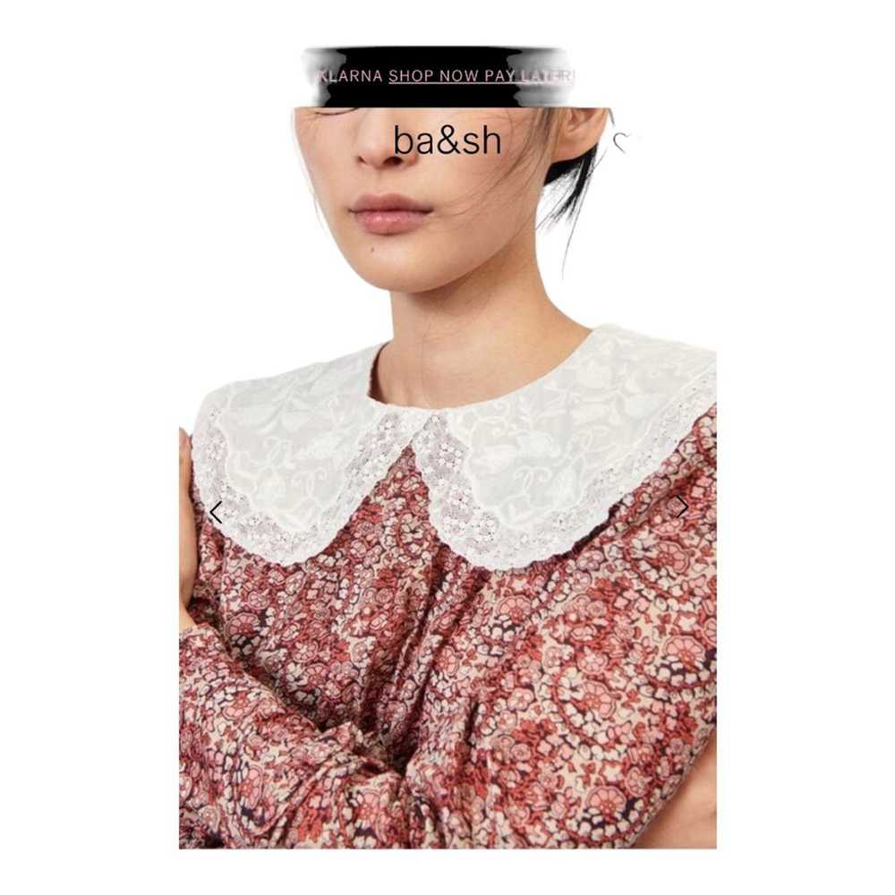 Ba&sh BA&SH Ines floral print exaggerated collar … - image 4