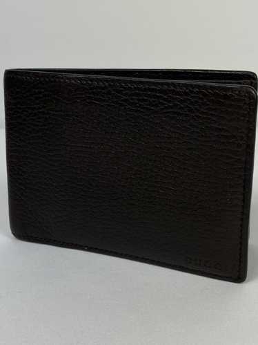 Gucci Gucci Brown leather bifold wallet