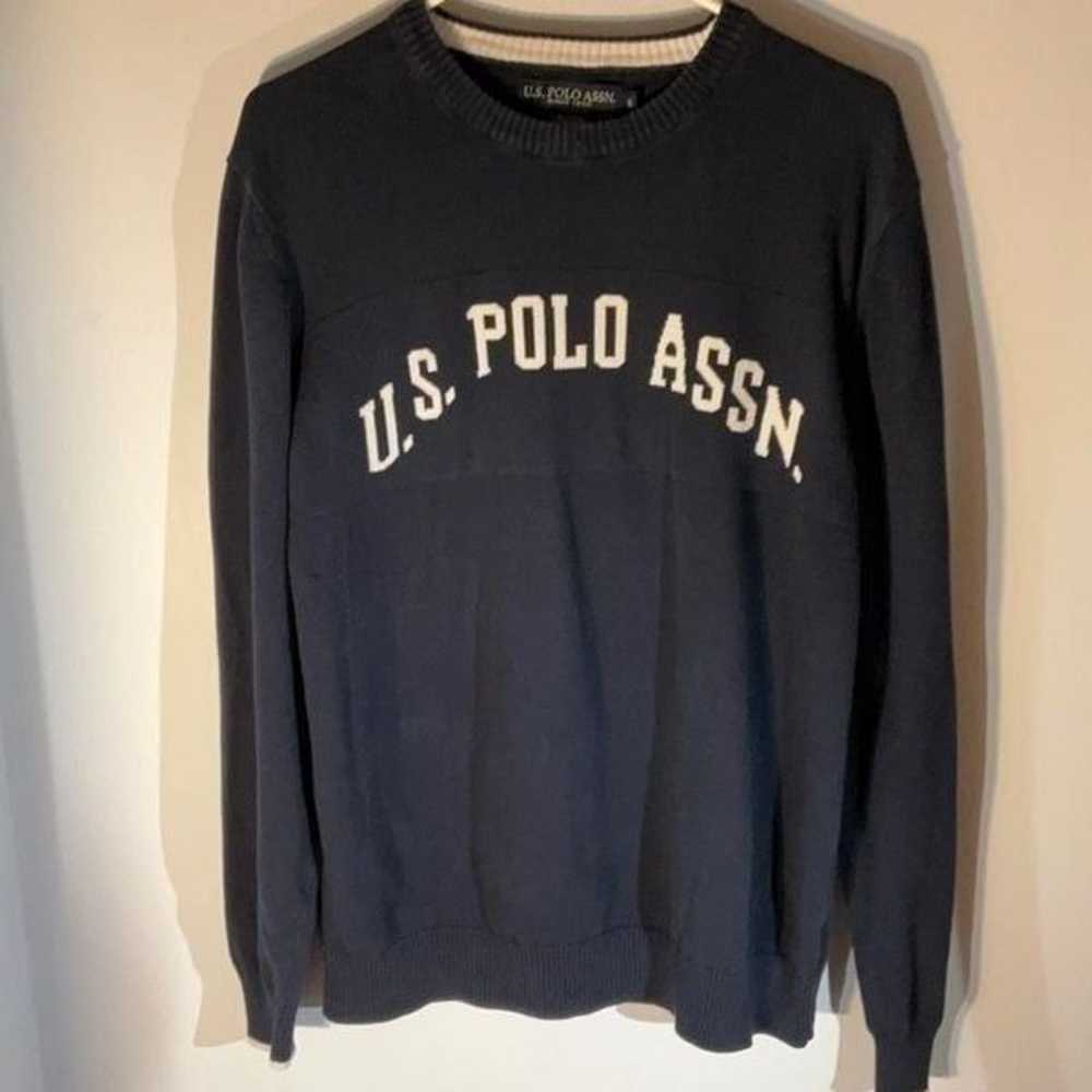 Vintage U.S Polo Assn. Crewneck Sweater, Medium. … - image 3