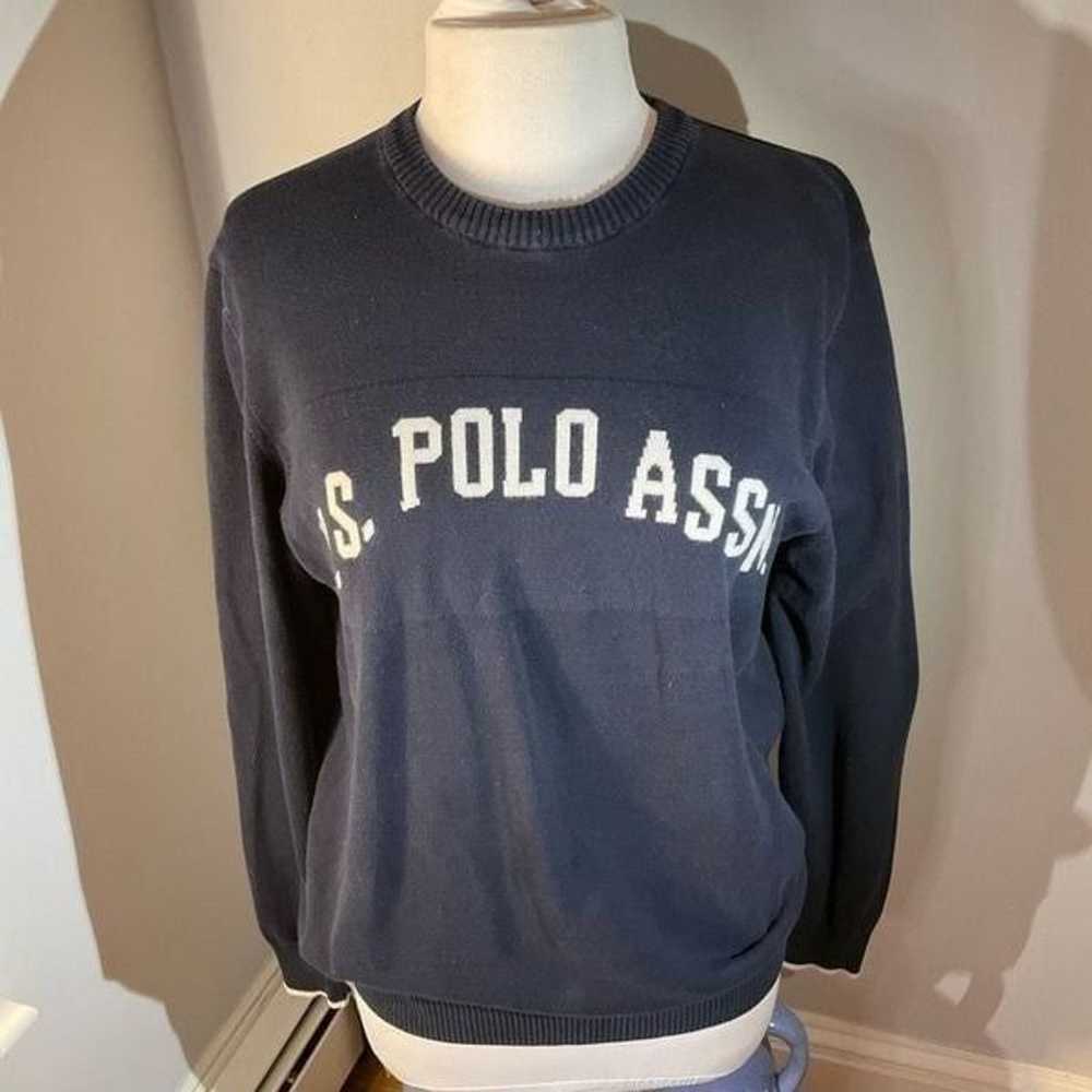 Vintage U.S Polo Assn. Crewneck Sweater, Medium. … - image 6