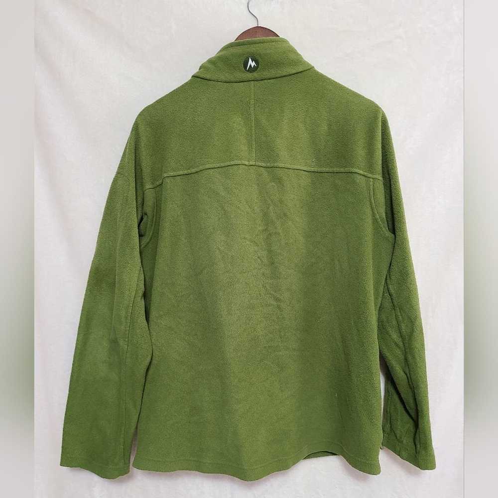 Marmot Marmot Men's Green Polartec Fleece Jacket … - image 3