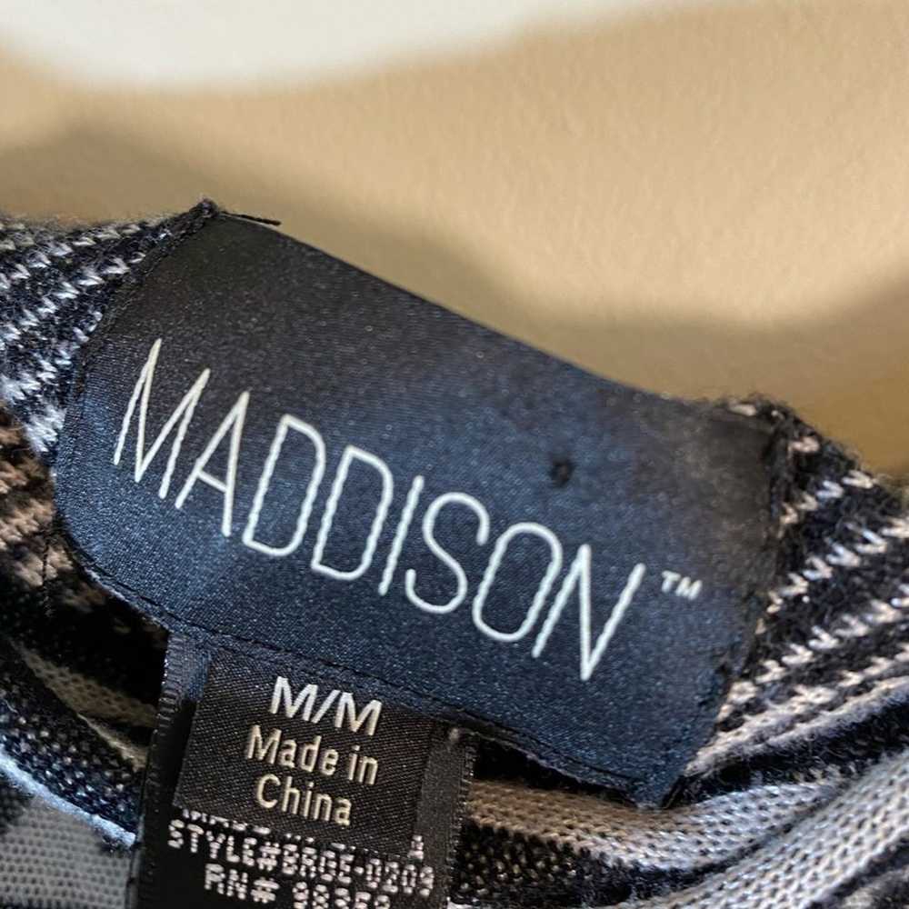 Maddison long sleeve Black Fringe Cardigan Sweate… - image 6