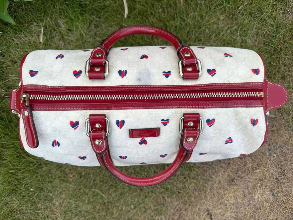 Gucci Authentic Gucci GG Supreme Hearts Medium Jo… - image 4