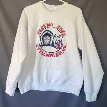 VTG Eskimo Joe’s size large white sweatshirt - image 1