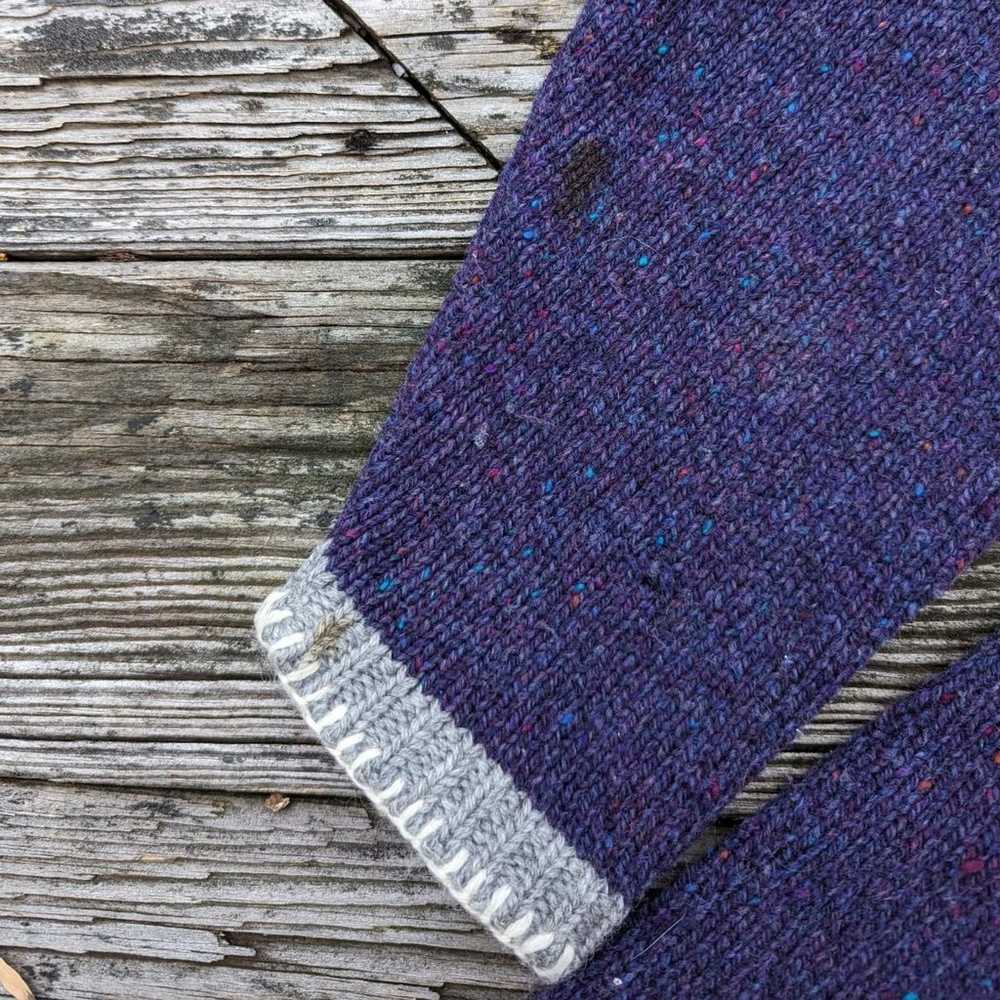 Vintage 90's Wool Knit Crewneck Sweater - image 4