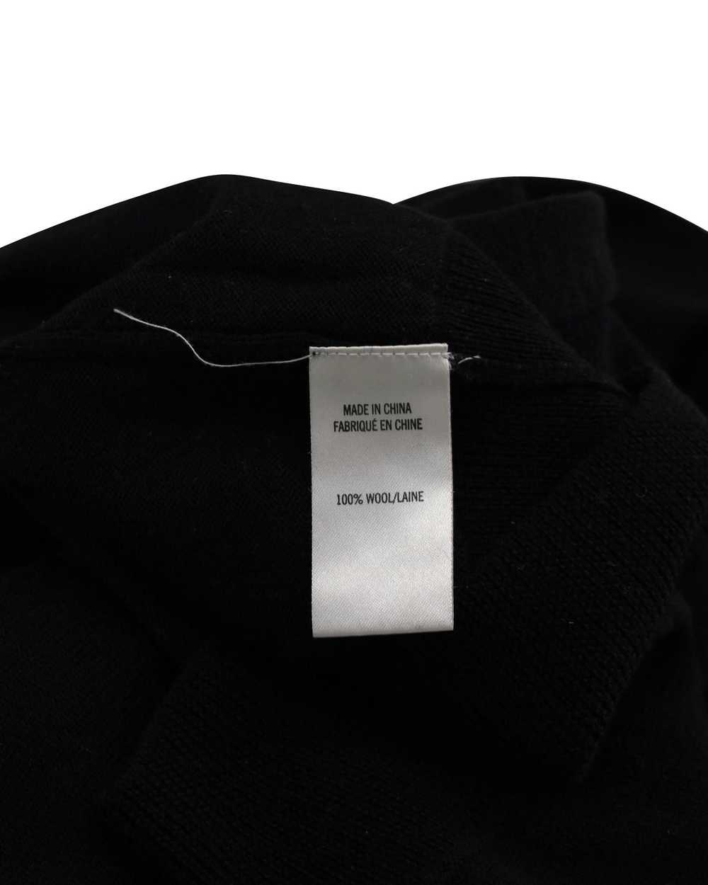 Theory Classic Black Wool Crewneck Sweater - image 4