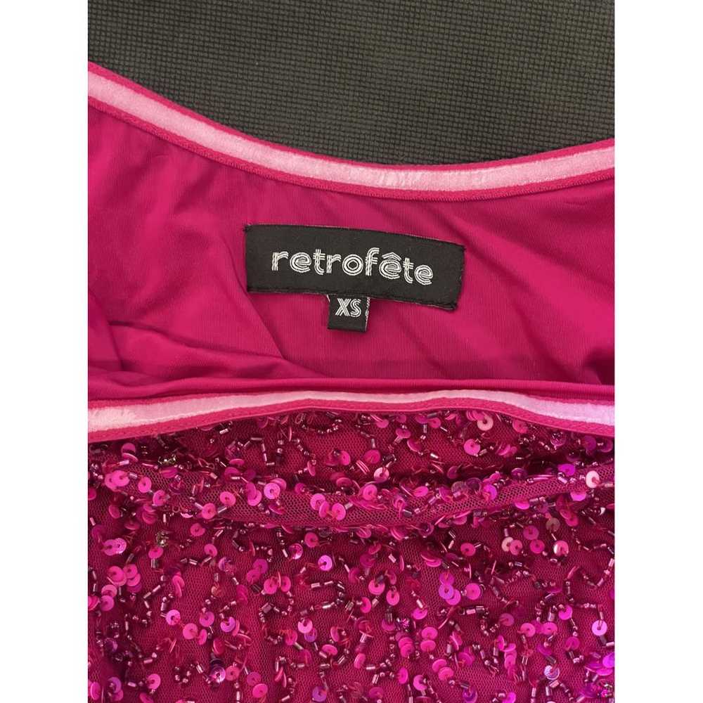 Retrofête Glitter mini dress - image 4