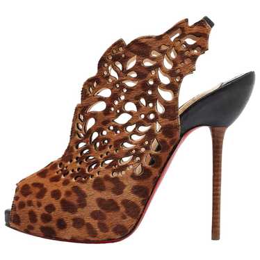 Christian Louboutin Cloth heels - image 1