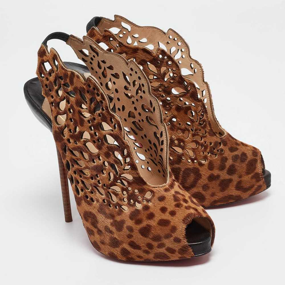 Christian Louboutin Cloth heels - image 3