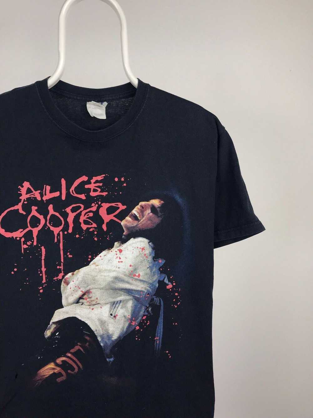 Rare × Rock T Shirt × Vintage Vintage Alice Coope… - image 1