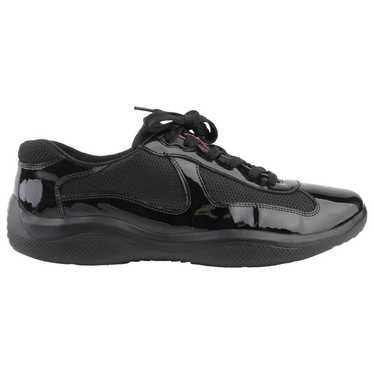 Prada Patent leather low trainers