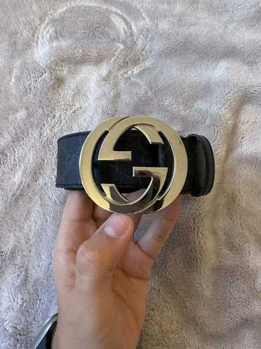 Gucci GG SUPREME BELT WITH G BUCKLE