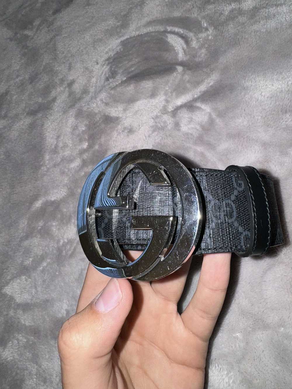 Gucci GG SUPREME BELT WITH G BUCKLE - image 3