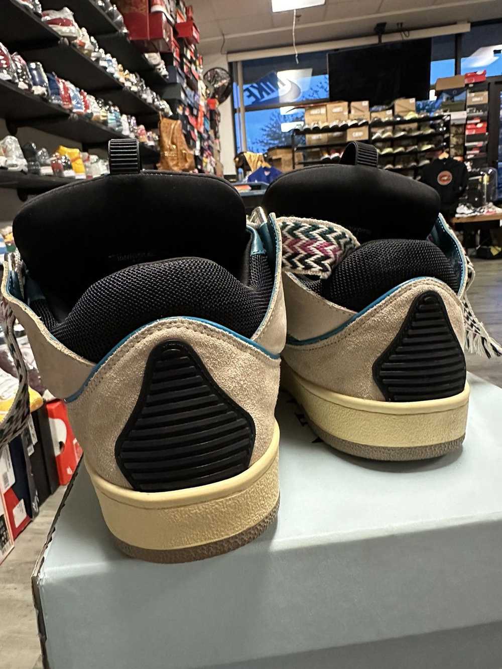 Lanvin Lanvin curb sneaker size 13, Preowned - image 5