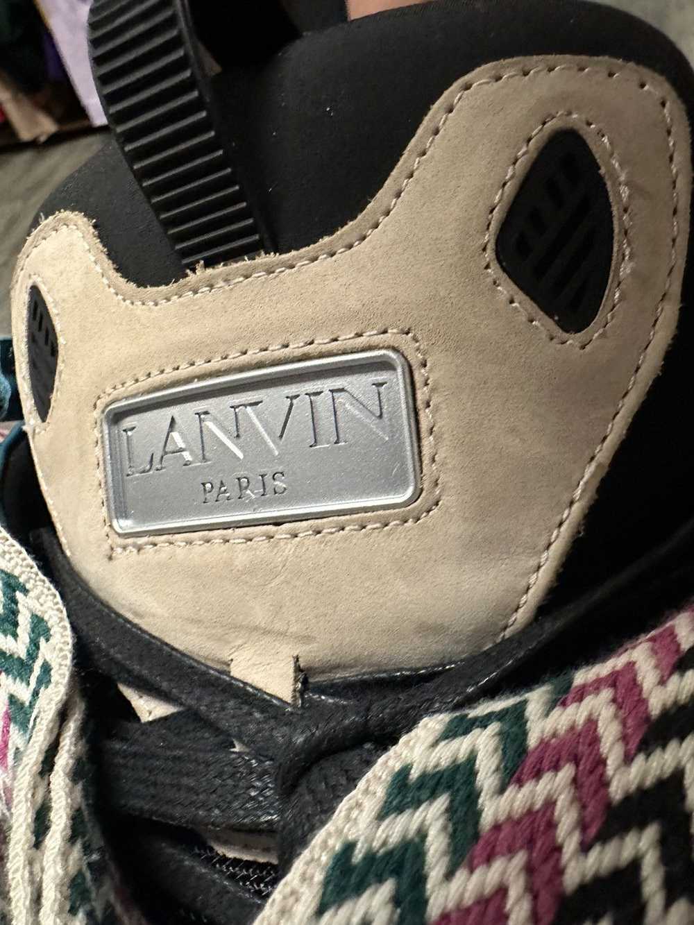 Lanvin Lanvin curb sneaker size 13, Preowned - image 9