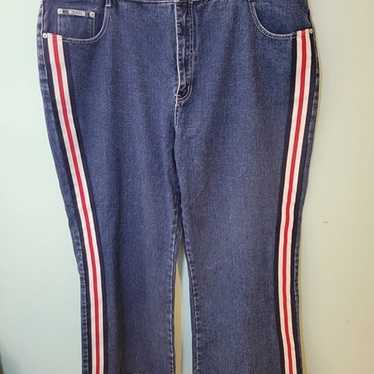 Revolt Jeans Vintage 90's - Y2K Flare Racing Strip