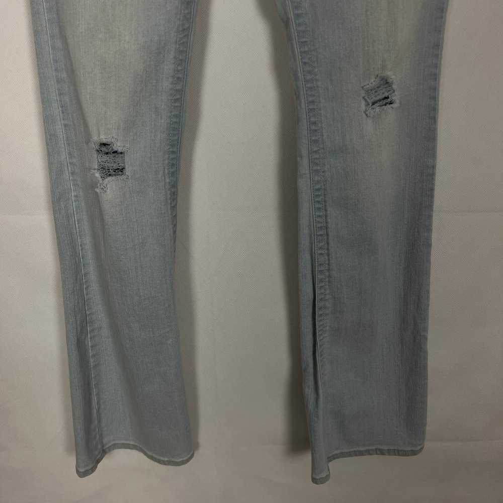 No Boundaries Y2K Low-Rise Distressed Jeans Size 7 - image 4