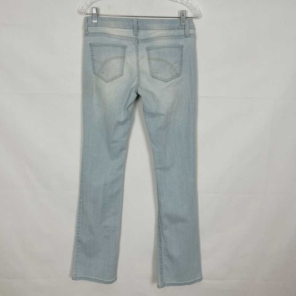 No Boundaries Y2K Low-Rise Distressed Jeans Size 7 - image 5