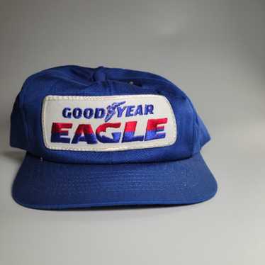 RARE Vintage Goodyear Eagle Snapback Trucker Hat, 