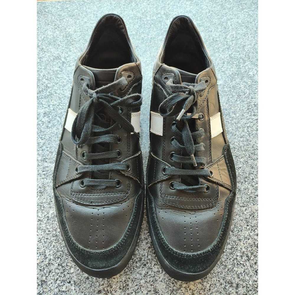 Dior Homme B41 Sneakers 2007 Black Leather Suede - image 2