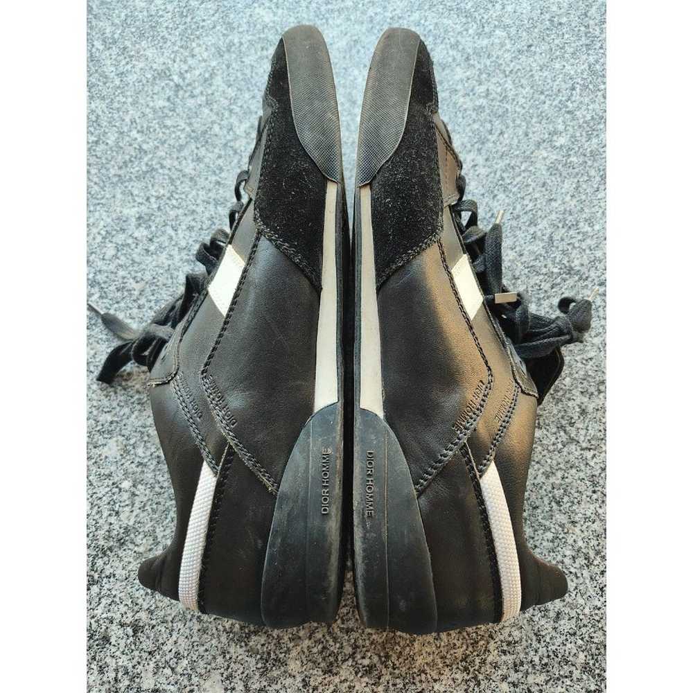 Dior Homme B41 Sneakers 2007 Black Leather Suede - image 4