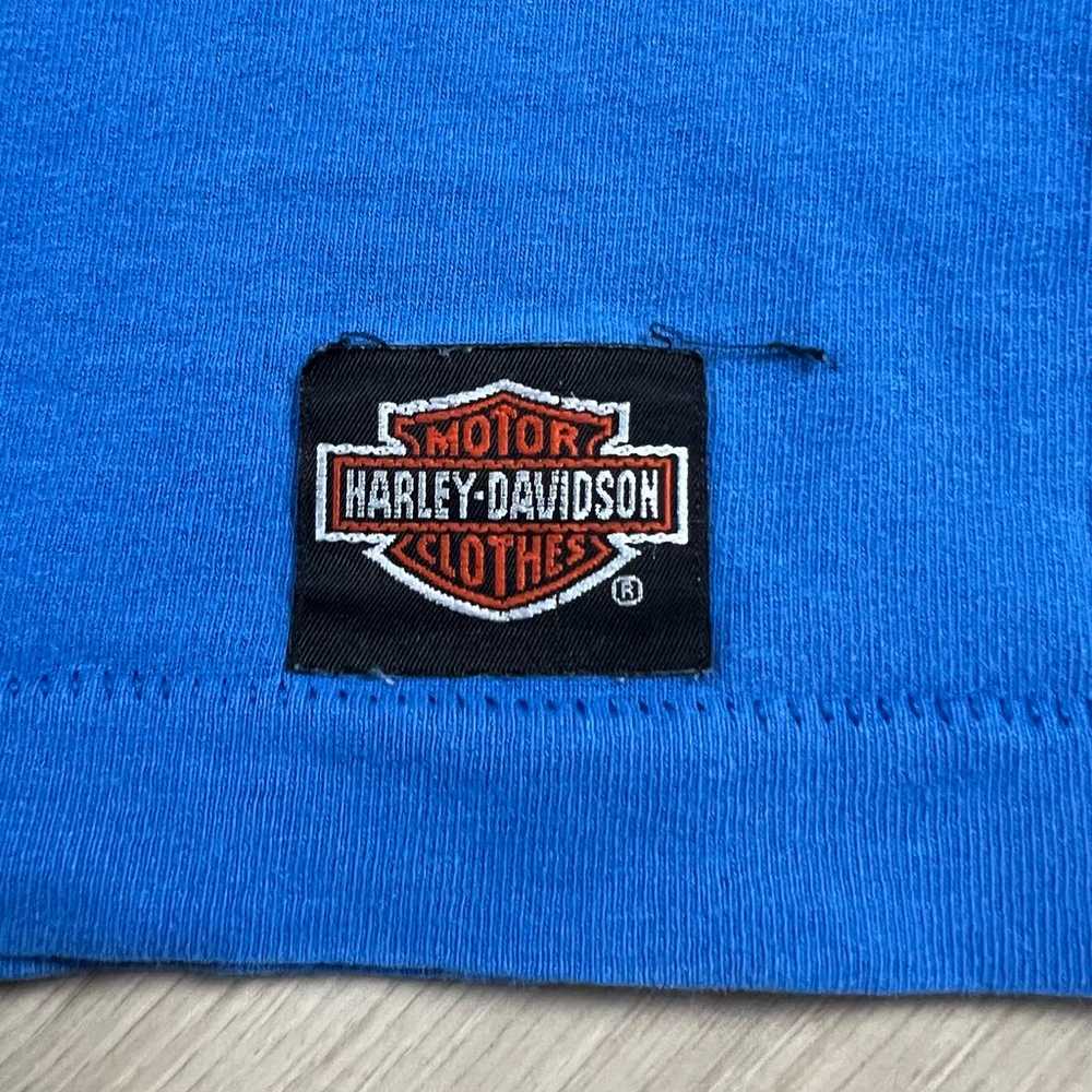 Vintage 90s Harley Davidson Rally Biker Tshirt - image 4