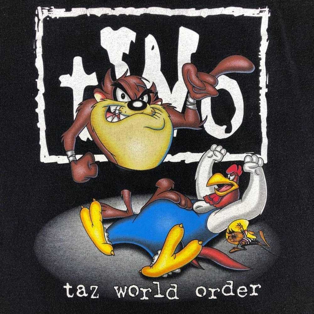 Looney Tunes TWO  Taz World Order long sleeve tsh… - image 2