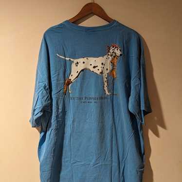 Sea Dog Let The Puppies Free Blue XXX-Large T-Shi… - image 1