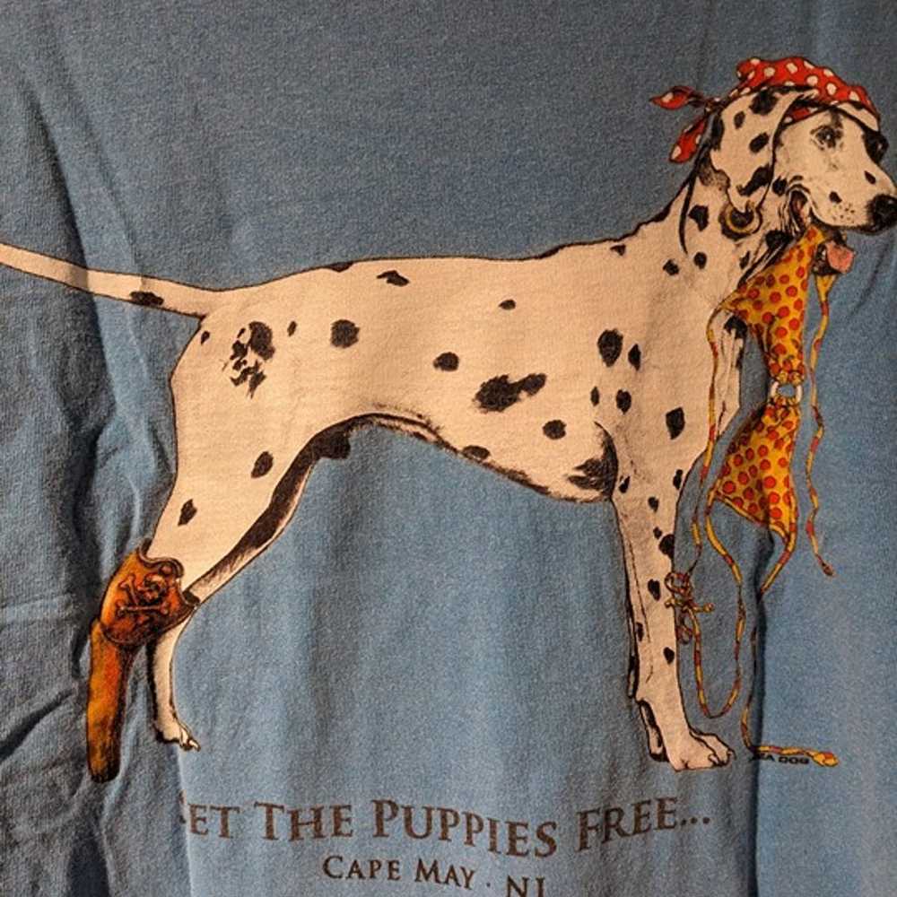 Sea Dog Let The Puppies Free Blue XXX-Large T-Shi… - image 2