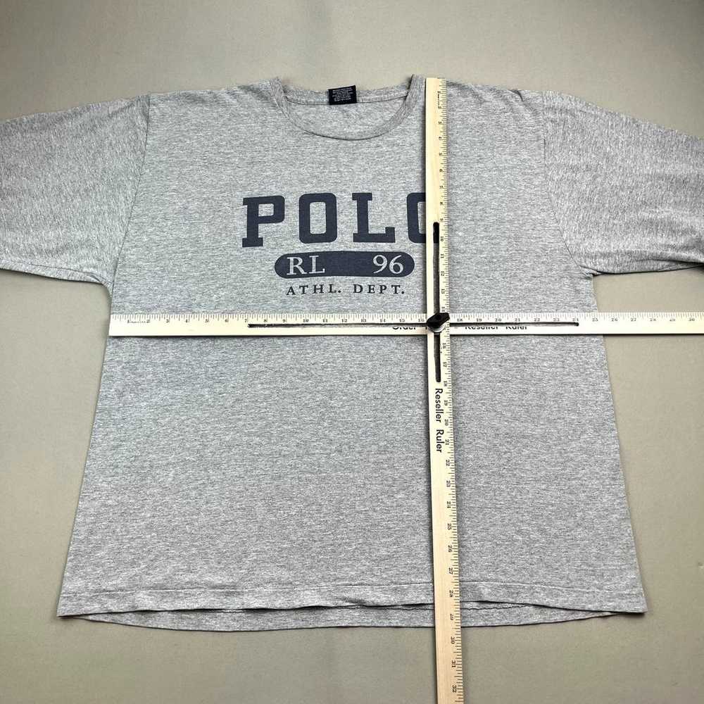 Vintage Polo Ralph Lauren T-Shirt Adult Large Gra… - image 8