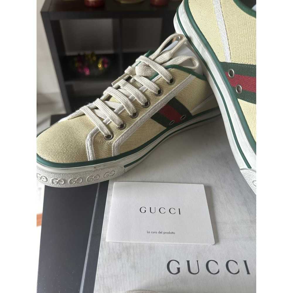 Gucci Tennis 1977 cloth low trainers - image 3