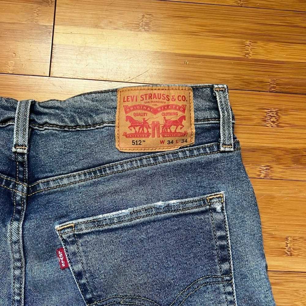 Levi’s Jeans style 512 34x34 Slim Fit - image 3