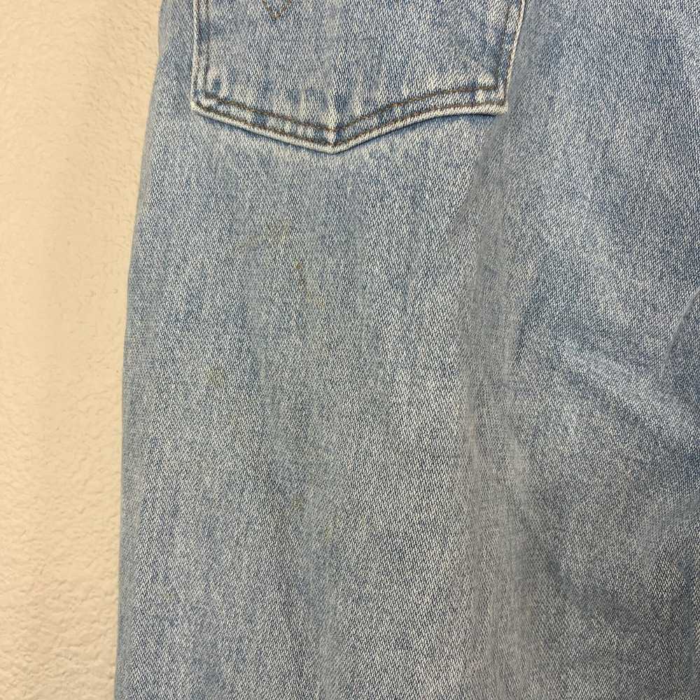 Vintage Wrangler Jeans Mens Light Wash Size 40 - image 7