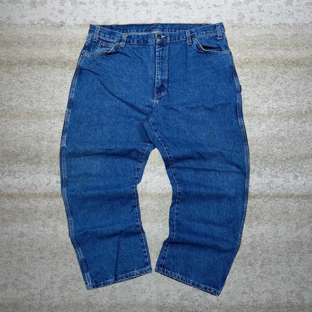 Vintage Dickies Carpenter Jeans Medium Wash Work … - image 2