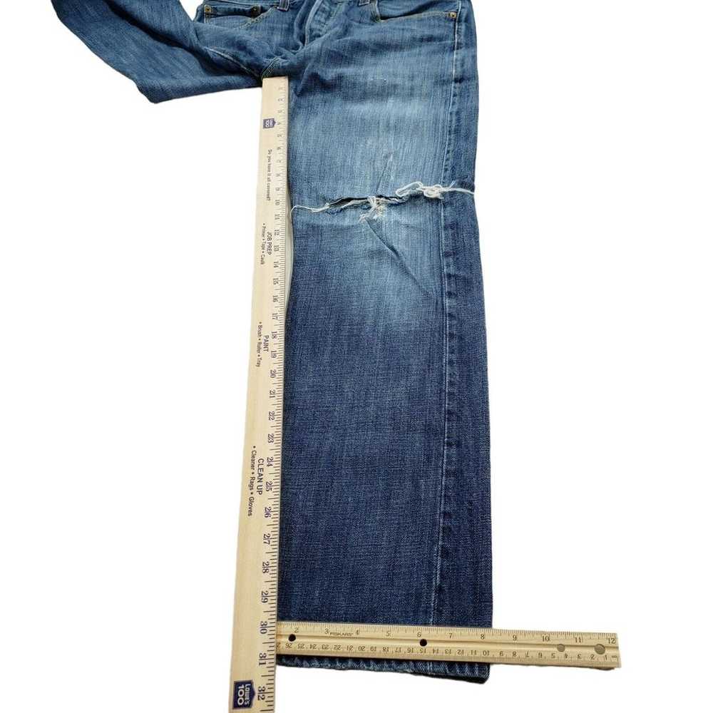 Vintage Levis 501 Straight Leg Jeans 33 x 32 Men … - image 4