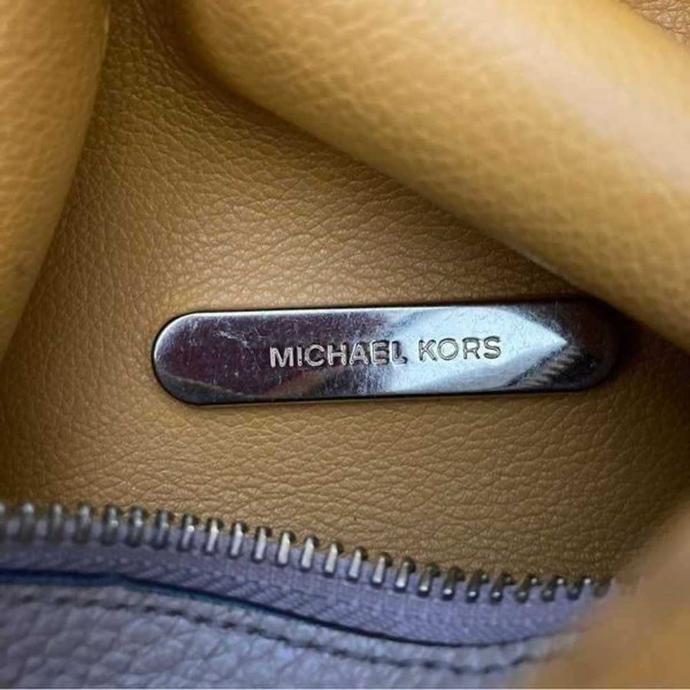 MICHAEL KORS Tan Leather Aria Signature Convertib… - image 4