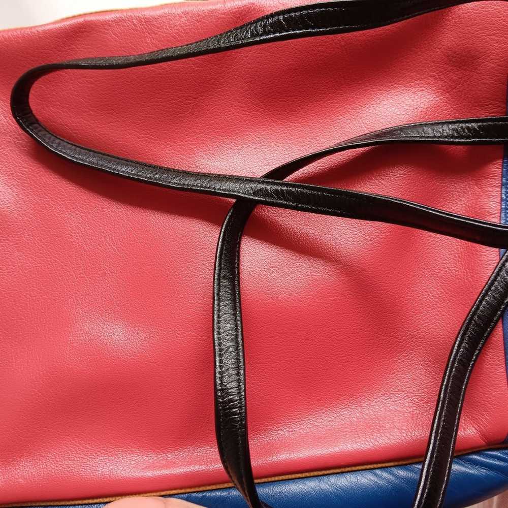 Vintage Sharif Handbag Purse Multicolor Crossbody - image 6