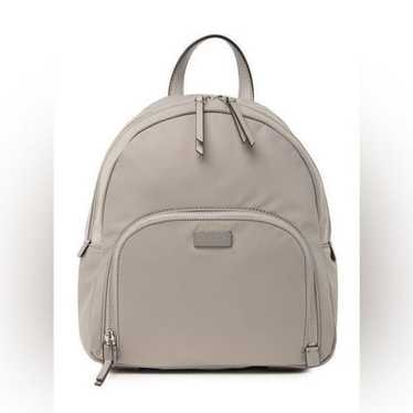 Kate Spade Dawn Gray Nylon Backpack Soft Taupe - … - image 1