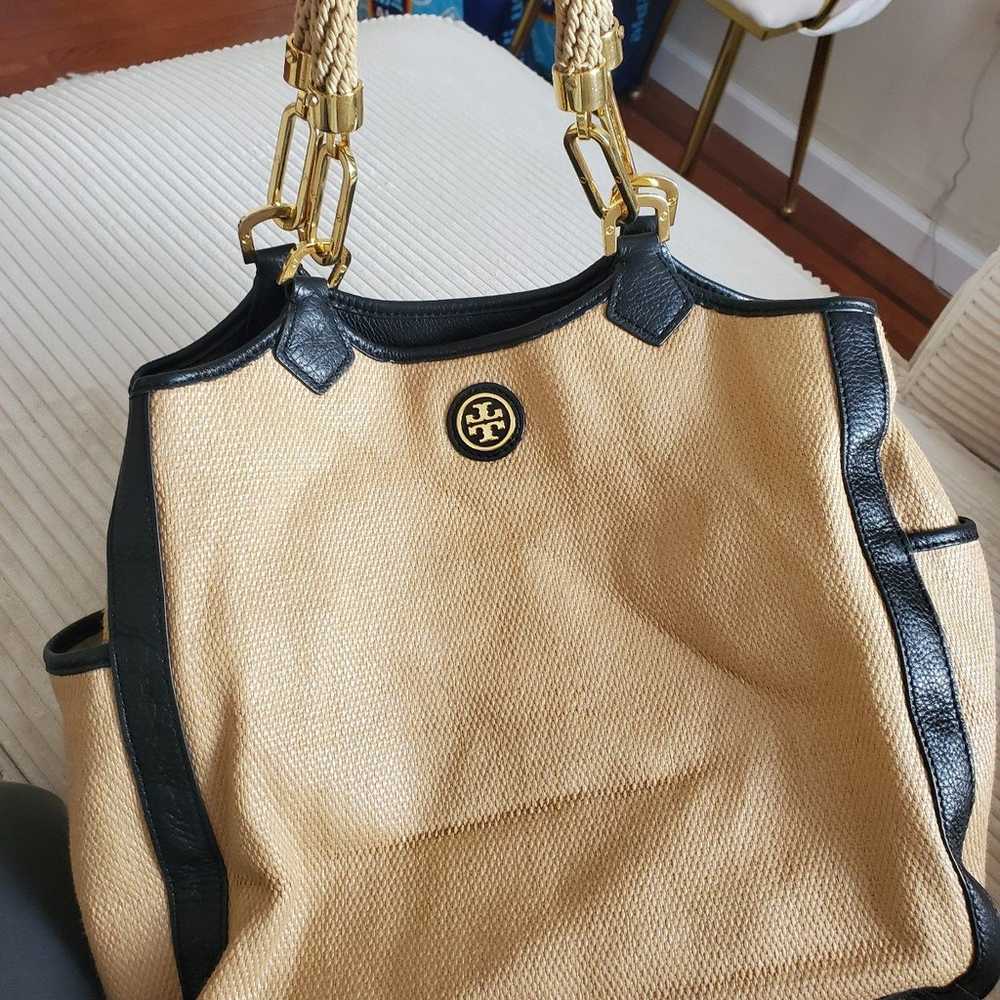 Tory burch Channing tote rare find in black - image 2
