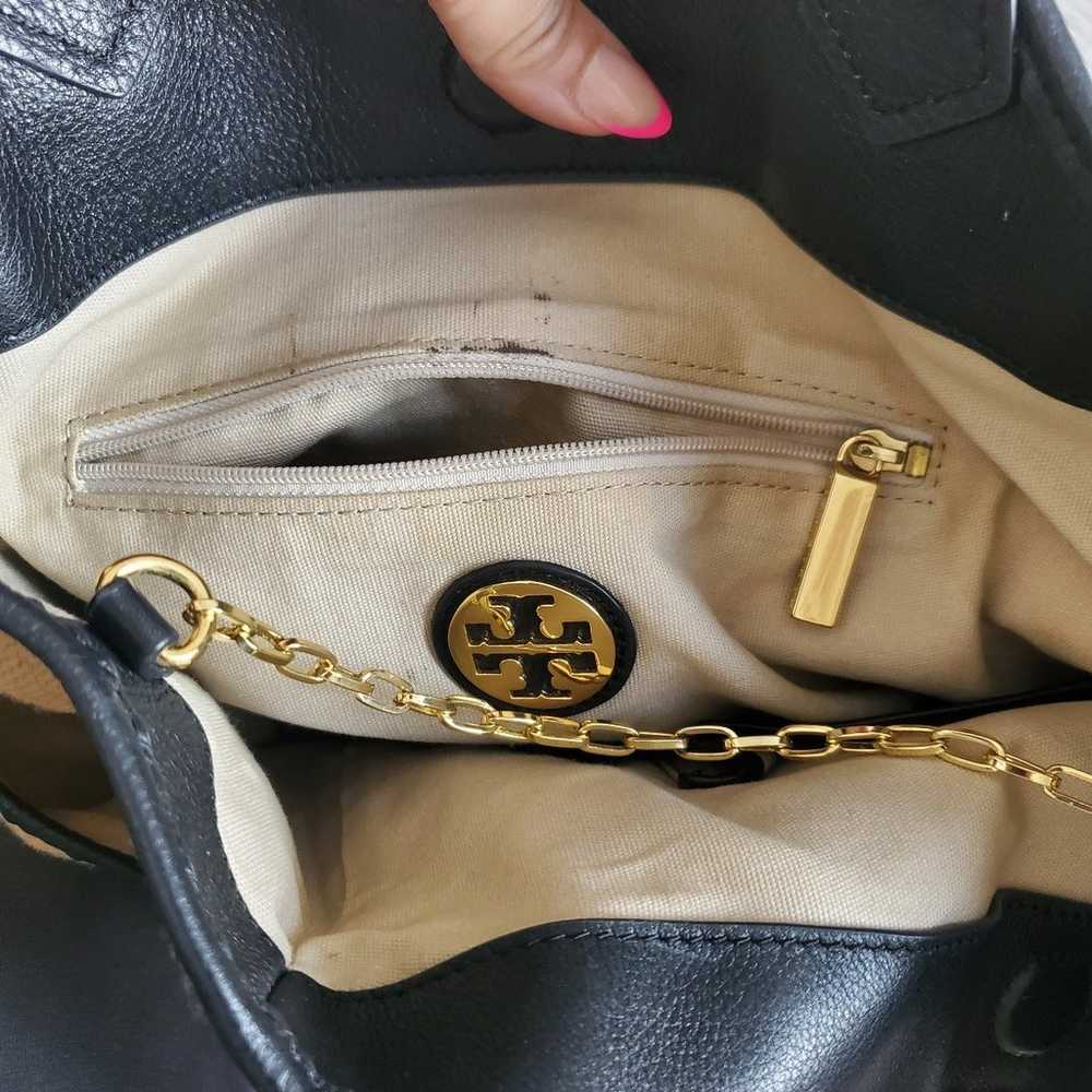 Tory burch Channing tote rare find in black - image 6