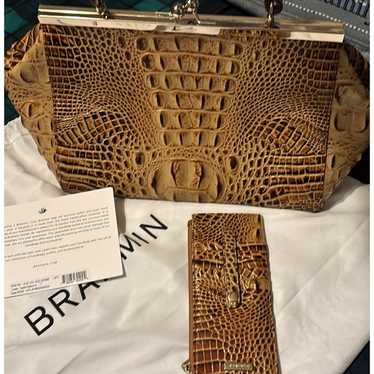 Brahmin Toasted Juliette and CC wallet EUC
