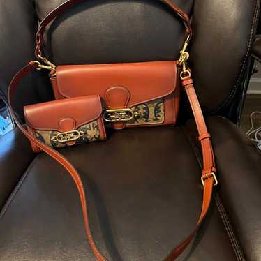 Coach crossbody/and wallet