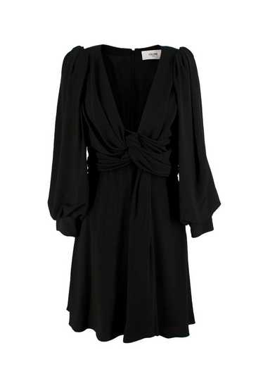 Managed by hewi Celine Black Sable Draped Dress - image 1