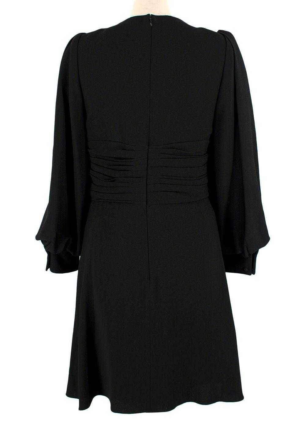 Managed by hewi Celine Black Sable Draped Dress - image 2