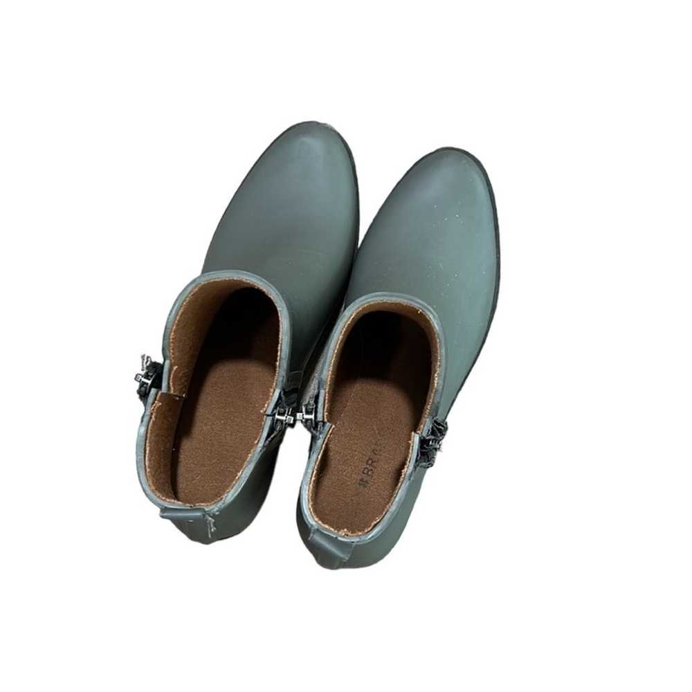 Lucky Brand Basel Double Zip Rain Boots Shoes Rub… - image 5