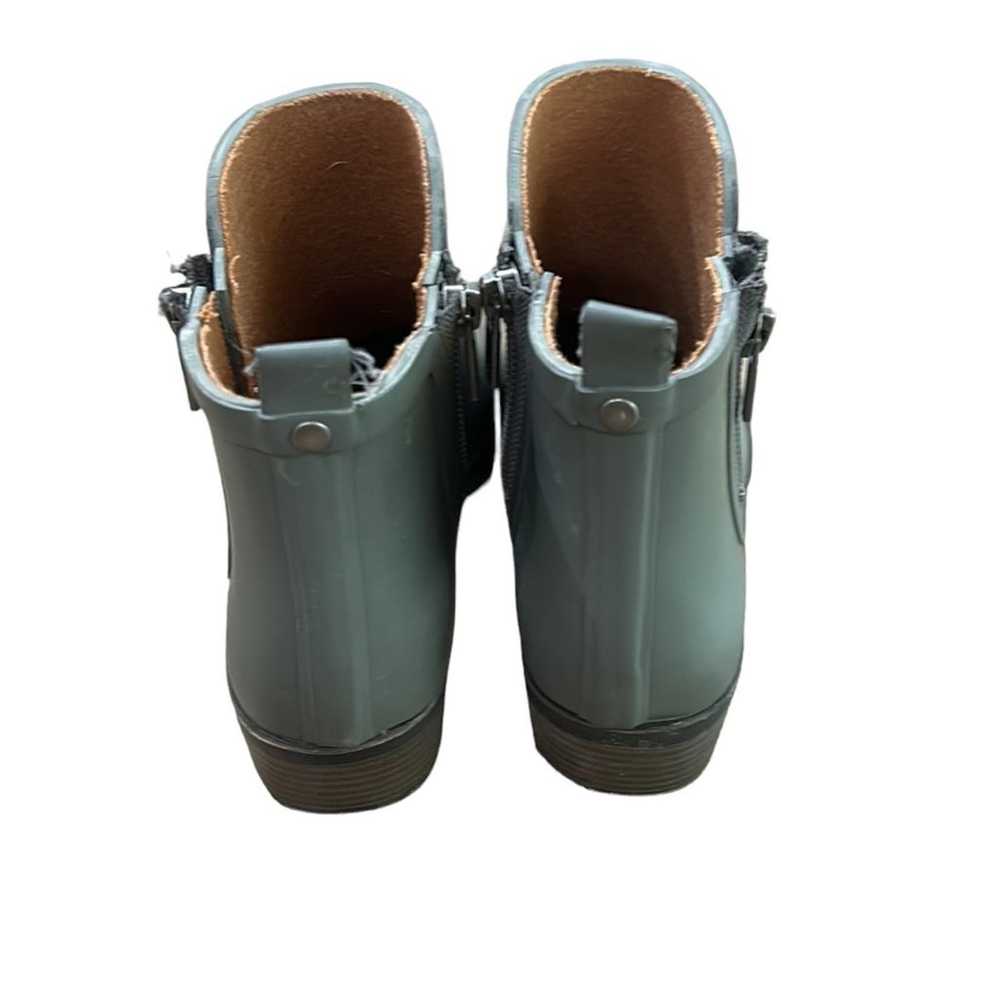 Lucky Brand Basel Double Zip Rain Boots Shoes Rub… - image 6