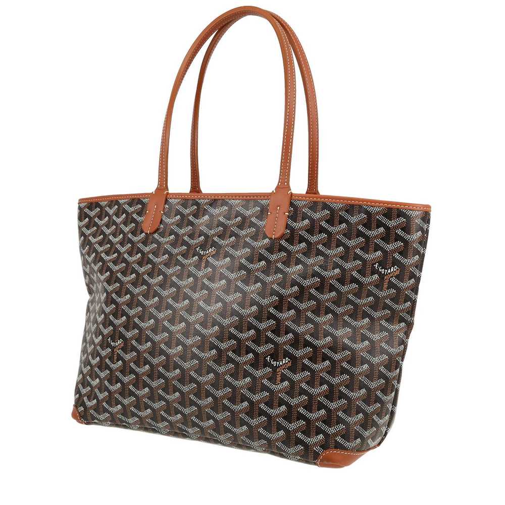 Goyard Anjou shopping bag in brown monogram canva… - image 1