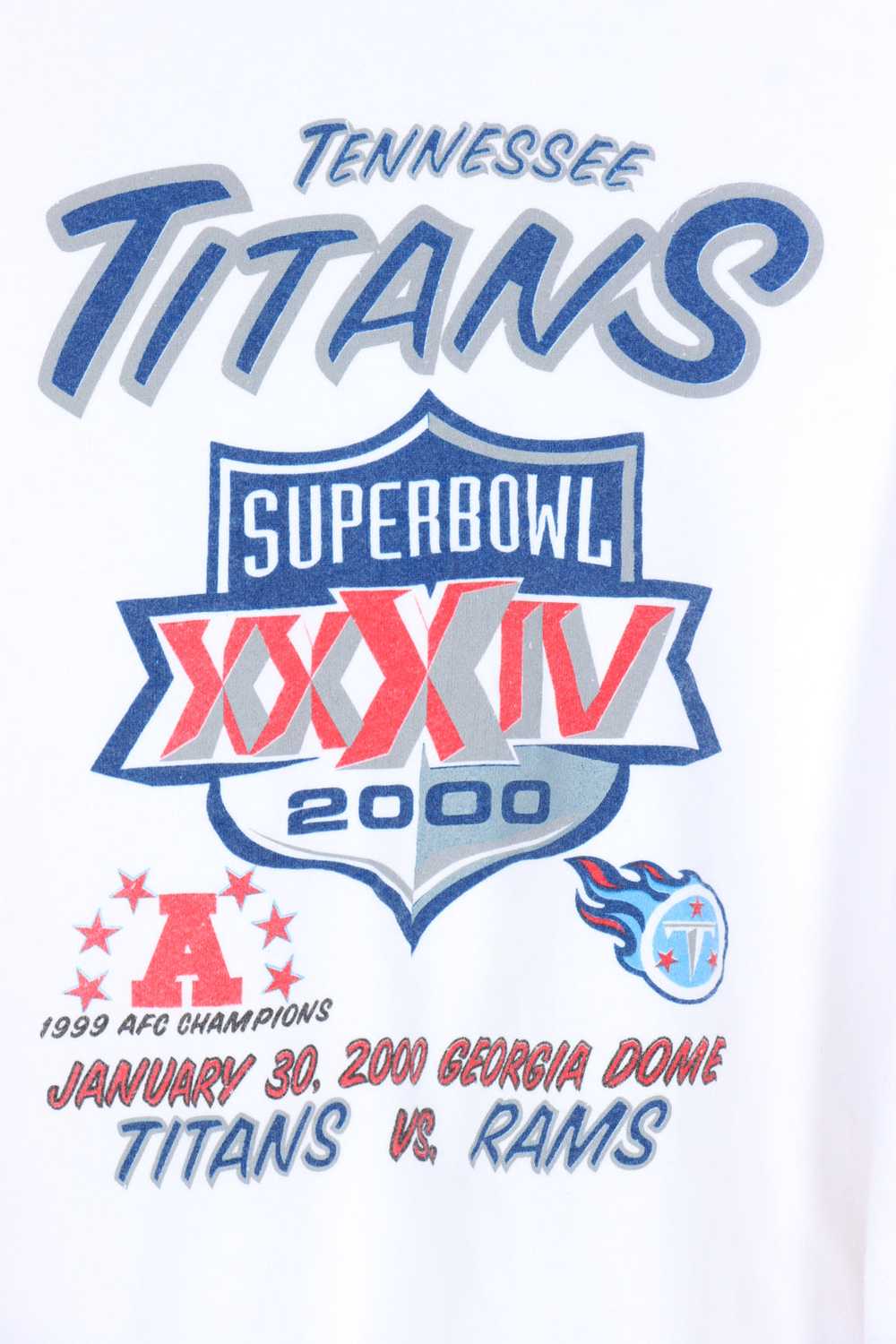 Vintage NFL Tennessee Titans Superbowl Football S… - image 2