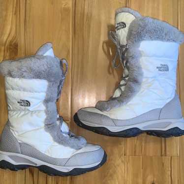 The North Face North Face White/Grey Women’s Goos… - image 1